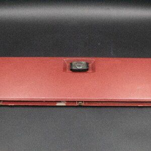 1980-1986 Ford F-150 F-250 F-350 Bronco Dash Glove Box Compartment Door Red